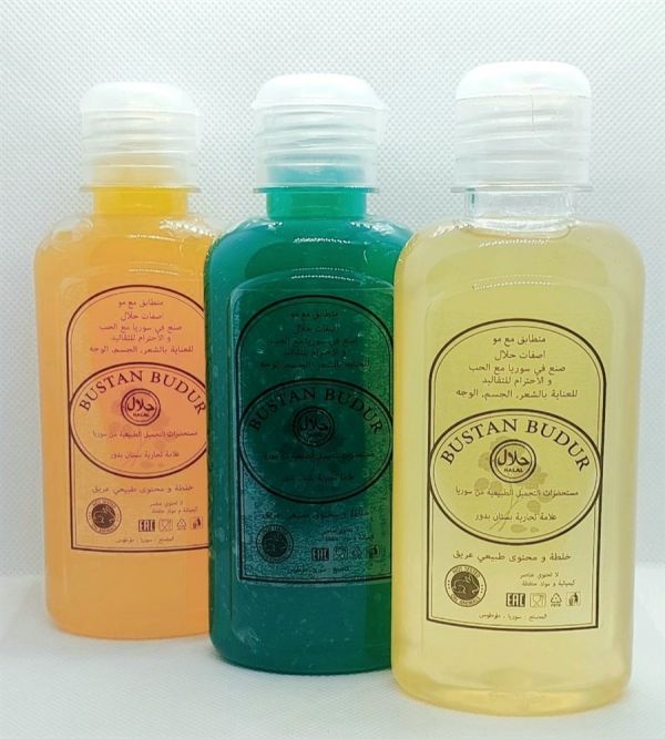 Set of natural washing gels for home ISMAT, 3 bottles